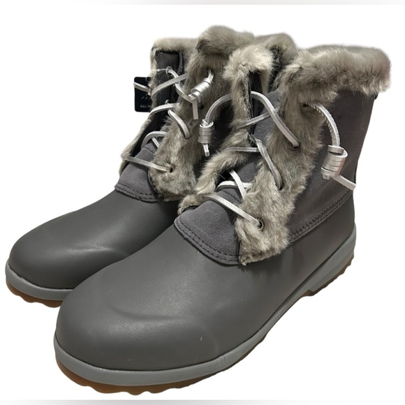 NWOB Sperry Maritime Repel Waterproof Boots SZ 7.5 - Picture 3 of 6